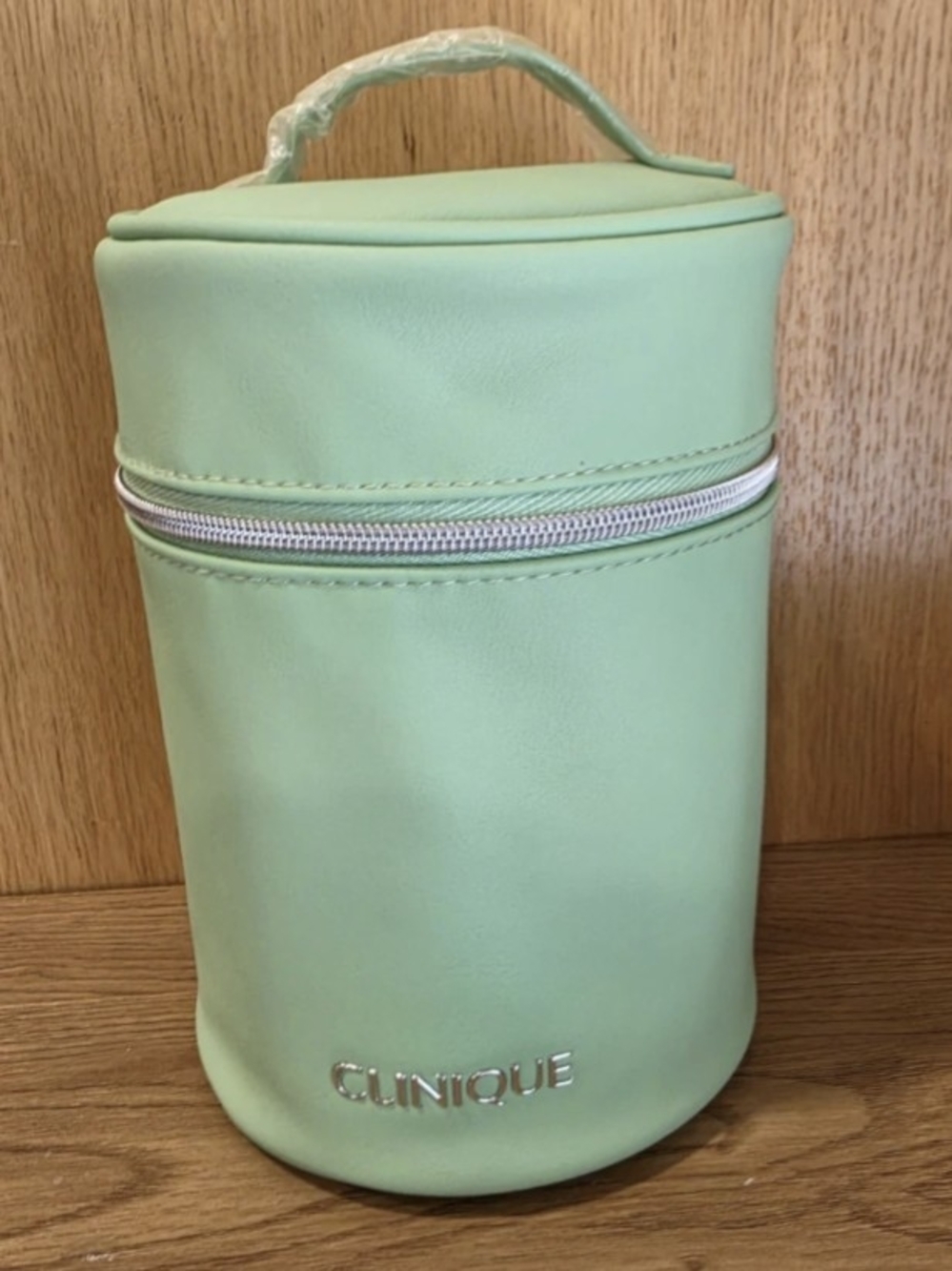 Clinique Mint Green Cosmetic Travel Case
